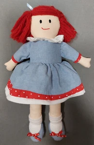 Vintage 8" Madeline Rag Doll. 2000 Eden Brand, MADE IN USA - Picture 1 of 4