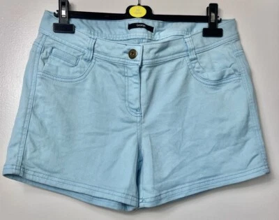 GEORGE Sky Blue Cotton Shorts Size UK 14 - Image 1 of 4