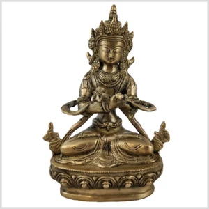 Vajradhara 22cm 1,8kg Mosiądz Vajradhara Dordże Wadżra Budda Wadżrasattva - Zdjęcie 1 z 3