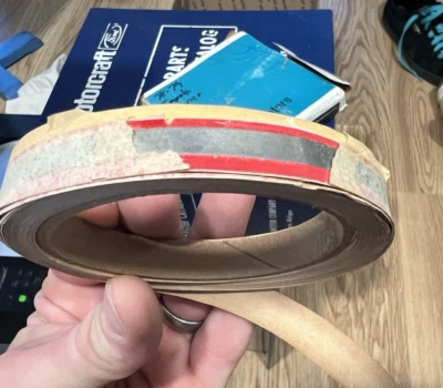 Chevrolet Impala Caprice 1978 1979 78 79 nuevo a rayas gris rojo 14002229 Foto 1 de 3