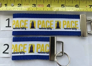 Pace University Keychain Fob Stocking Stuffer Gift 4 Him Her Mom Dad BFF College - Picture 1 of 2