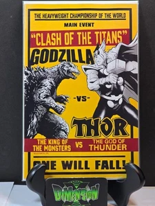 Godzilla vs. Thor #1 Marvel 2025 casi nuevo primera impresión variante Lee Garbett - Imagen 1 de 1