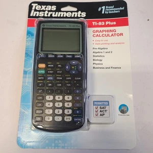 Texas Instruments TI-83 Plus Graphing Calculator Back To School Algebra Calculus - Picture 1 of 6