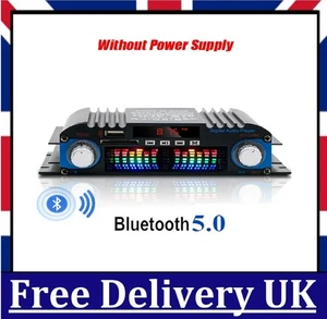 1600W Digital Power Amplifier Bluetooth Stereo HiFi Audio 4CH USB SD FM Remote - Picture 1 of 8