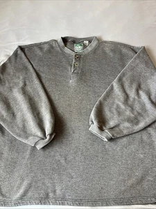 Vtg McIntosh & Seymour Soccer Gear Rugby Sweatshirt Crew Grey Sz XXL Mens - Picture 1 of 8
