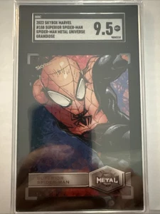 SGC 9.5 Superior Spider-Man GRANDIOSE High Series 2022 Upper Deck Marvel Metal - Picture 1 of 4