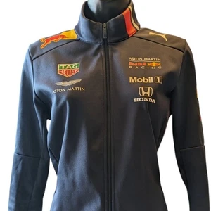 PUMA Red Bull Racing Team Softshell Jacket Women Small Aston Martin F1 Formula 1 - Picture 1 of 17