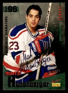 1995 Signature Rookies Draft 96 #9 Martin Hohenberger SN,AU #/4500 - Picture 1 of 2