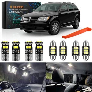 LED Interior Light Kit for Dodge Journey 2009-2020 White LED Light Bulbs Upgrade - Picture 1 of 7