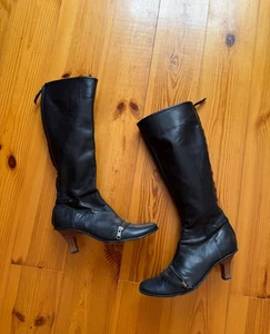 Botas de cuero para mujer Marithe Francois Gibraud zapatos negros talla: 37 EUR (US6) - Imagen 1 de 9