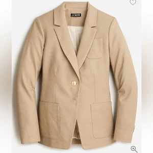 J. Crew Helena blazer in stretch linen blend Size 2 - Picture 1 of 9