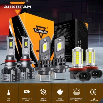 CANBUS 9005 H7 LED Headlight H11 Fog Kit 6500K For Suzuki Grand Vitara 2006-2013 - Image 1 of 4