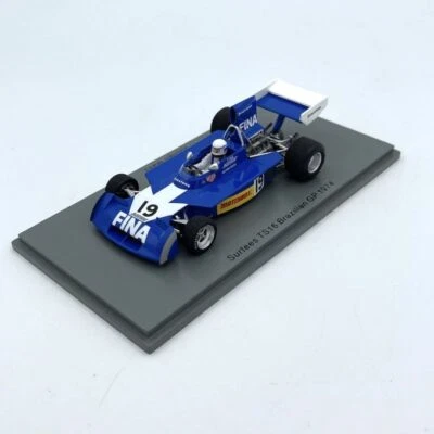 Modellino F1 Spark 1/43 Surtees TS16 Jochen Mass 1974 N.19 Brazilian GP - Immagine 1 di 4