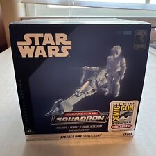 SDCC 2023 UCC STAR WARS MICRO GALAXY SQUADRON SPEEDER BIKE HOLOGRAM   1000