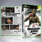 Xbox Replacement Case - NO GAME - Knockout Kings 2002