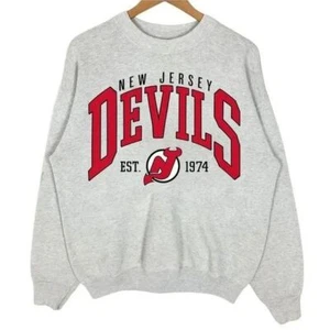 New Jersey Devils NHL classic sweatshirt, NJ Devils unisex shirt QT210 - Picture 1 of 3