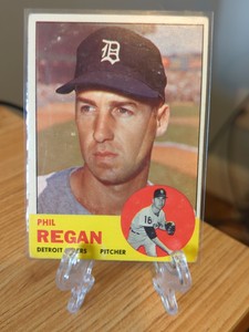 1963 TOPPS #494 Phil Regan Detroit Tigers VG