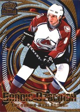 1997-98 Revolution Colorado Avalanche Hockey Card #37 Sandis Ozolinsh