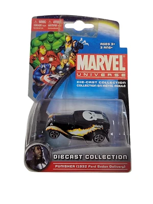 2011 Maisto Marvel Universe Die-Cast Collection Punisher 1932 Ford Sedan NEW - Image 1 of 4