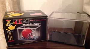 Mini estuche de exhibición de casco de fútbol americano. MOLDE PRO. NUEVO. Hecho en EE. UU. - Imagen 1 de 1