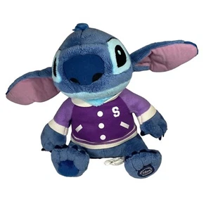 Disney Store Exclusive Stitch OMC Varsity Purple Jacket Plush 13” - Picture 1 of 9