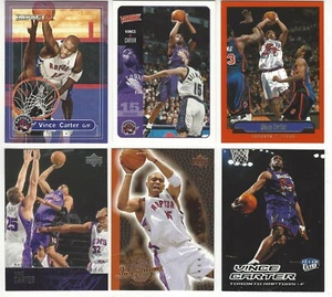 6X Vince Carter Toronto Raptors Card Lot Upper Deck Inspiration Ultra - Picture 1 of 2