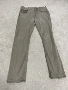 Vintage Lucky Brand Jeans Mens 32 Beige Denim 121 Pants Straight Leg 32 X 32 - Picture 1 of 14