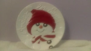 Department 56 Cookies for Santa Plate Snowman CH33 - Picture 1 of 4