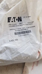 Eaton/cooper/ Thomas betts 200 Amp Load Break Elbow Kit ELASTIMOLD SEAL KIT Lot - Imagen 1 de 5