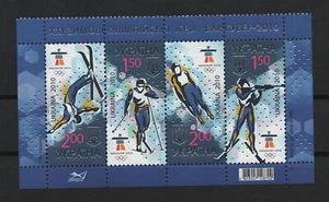 UKRAINE XXI Winter Olympic Games. Vancouver-2010 MNH** - Picture 1 of 1