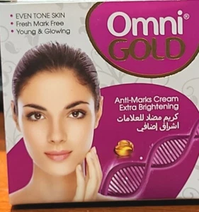 Omni Gold Beauty Cream Even Tone & Glowing Skin Anti-Mark - Picture 1 of 4
