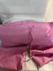 Pink Cancer NFL Scrub Pants With White Trim On Pockets New