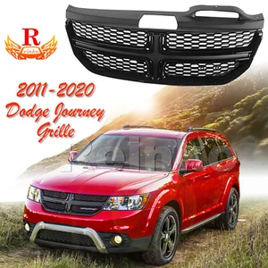 Fit For Dodge Journey 2011-2020 Front Upper Bumper Black Grille - Picture 1 of 5