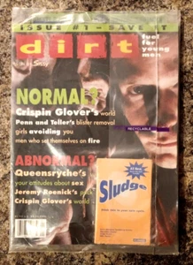 Dirt Fuel For Young Men Magazine No. 1 Factory Sealed With NIRVANA Cassette! NM  - Picture 1 of 2