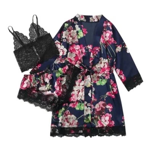 Women Three Pieces Nightwear - Picture 1 of 13