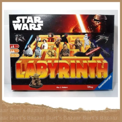 Labyrinth Star Wars Edition Ravensburger Board Game Maze Puzzle Fast Free P&P - Image 1 of 4