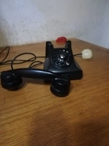 telefono vintage nero in bachelite fatme Siemens 15501 funzionante. - Foto 1 di 2