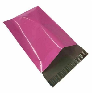 Strong Heavy Duty Pink 75mu 10" x 14" 250 x 350mm Mailing Postage Mail Bags  - Picture 1 of 1
