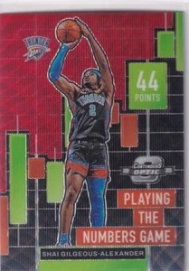 Panini NBA Contenders Optic 2022-23 No. 16 Shai Gilgeous-Alexander Red Wave - Bild 1 von 2