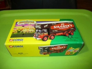 NIB Corgi Classics The Showmans Range Foden Closed Pole Truck Set Silcock's12601 - Picture 1 of 3