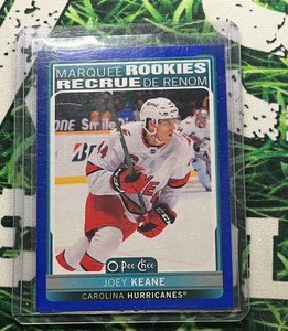 2021-22 O-Pee-Chee Joey Keane Blue Rookie Carolina Hurricanes #512