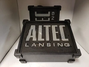Altec Lansing RM3010 Amplified Speaker System monitor *PAIR* TESTED GOOD 40W - Picture 1 of 11