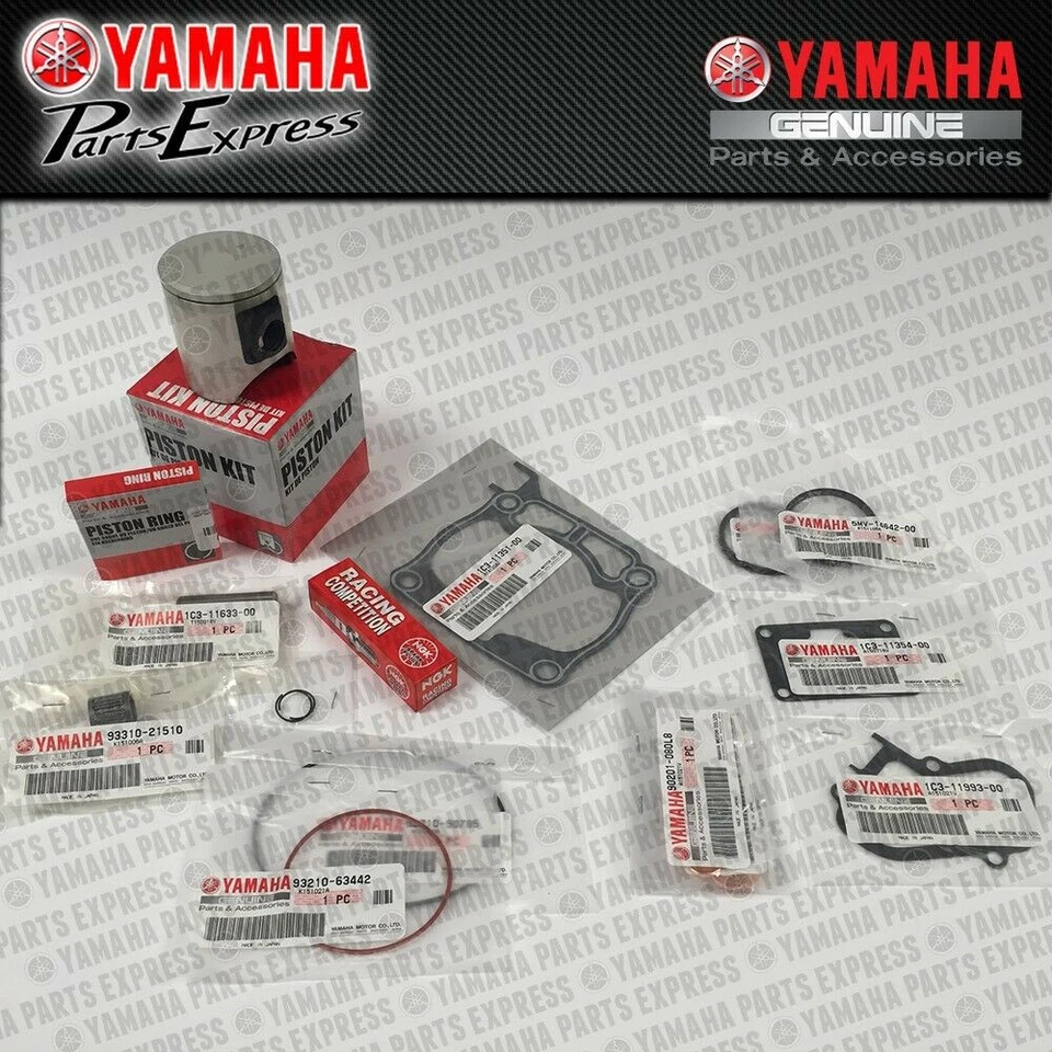 2005-2021 YAMAHA YZ125 YZ 125 X KIT COMPLETO DE PISTÓN DE EXTREMO SUPERIOR OEM CON JUNTAS "C" Foto 1 de 1