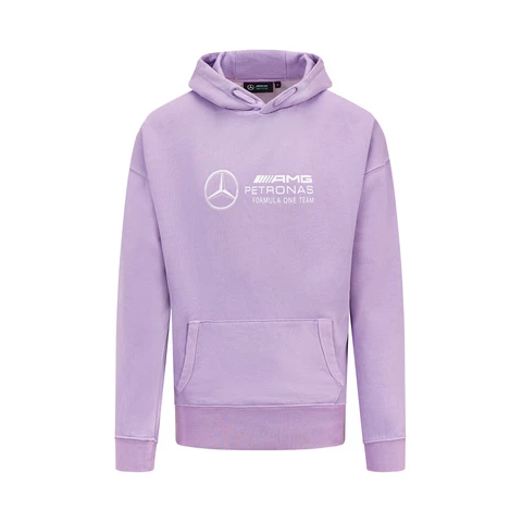 2023 Men's Retro Hoodie Lilac Mercedes AMG F1 size XXL Cover