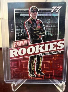 2017 Panini The National Rookies Holofoil Erik Jones #19/25 #R15 - Picture 1 of 3