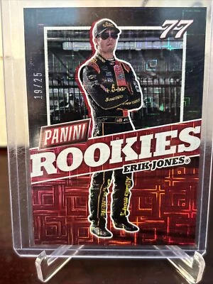 2017 Panini The National Rookies Holofoil Erik Jones #19/25 #R15 - Image 1 of 3
