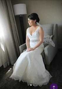 Allure Romance Wedding Dress Style 2606; MSRP $1,700 - Picture 1 of 21