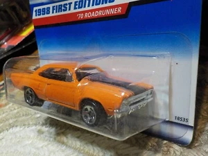 1998 HOT WHEELS FIRST EDITIONS  1970 ROADRUNNER - Picture 1 of 2