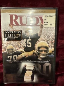 Rudy (DVD, 1993, Special Edition) NEU Notre Dame Football Sealed - Bild 1 von 2