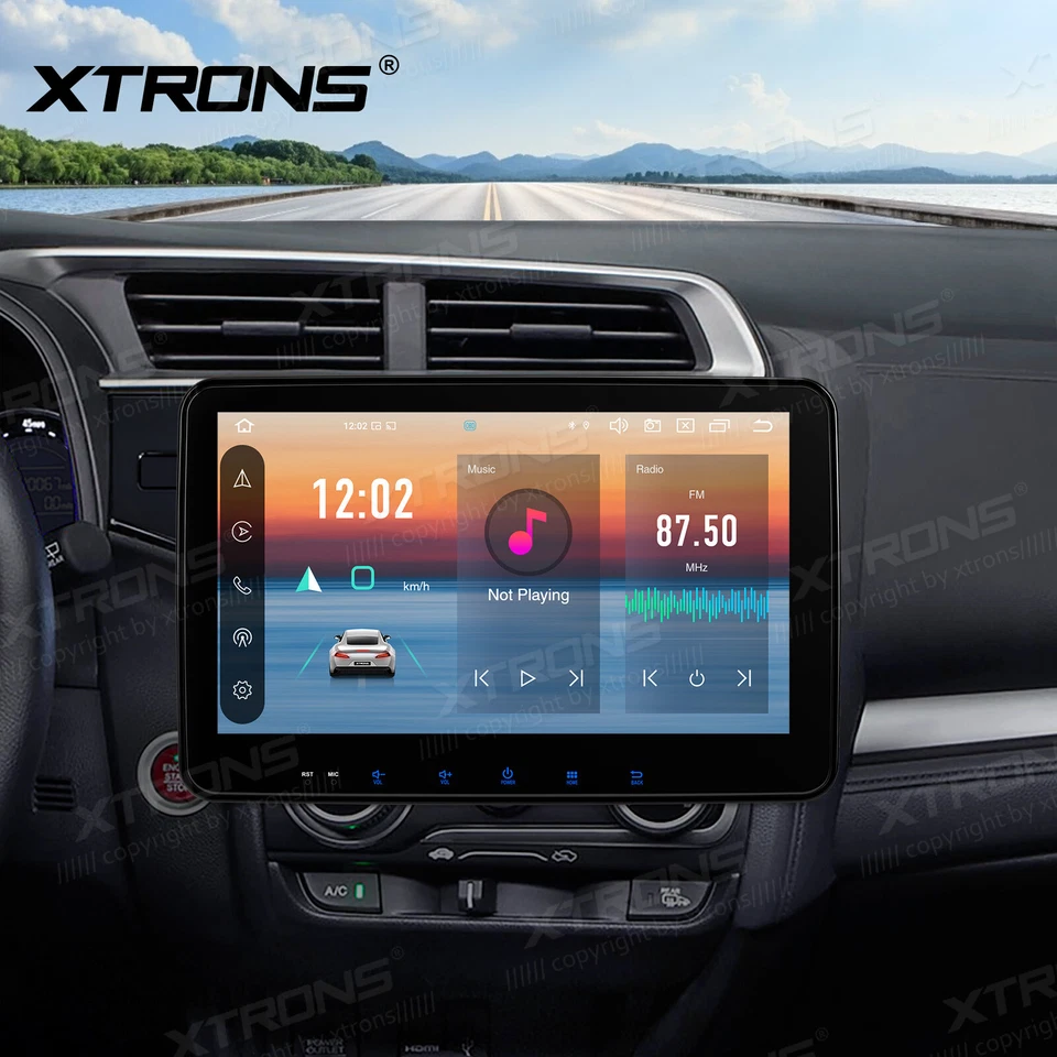 10,1" Autoradio Doppel 2 DIN Octa Kern Android 14 4G+64G 4G LTE GPS Navi CarPlay - Bild 1 von 4